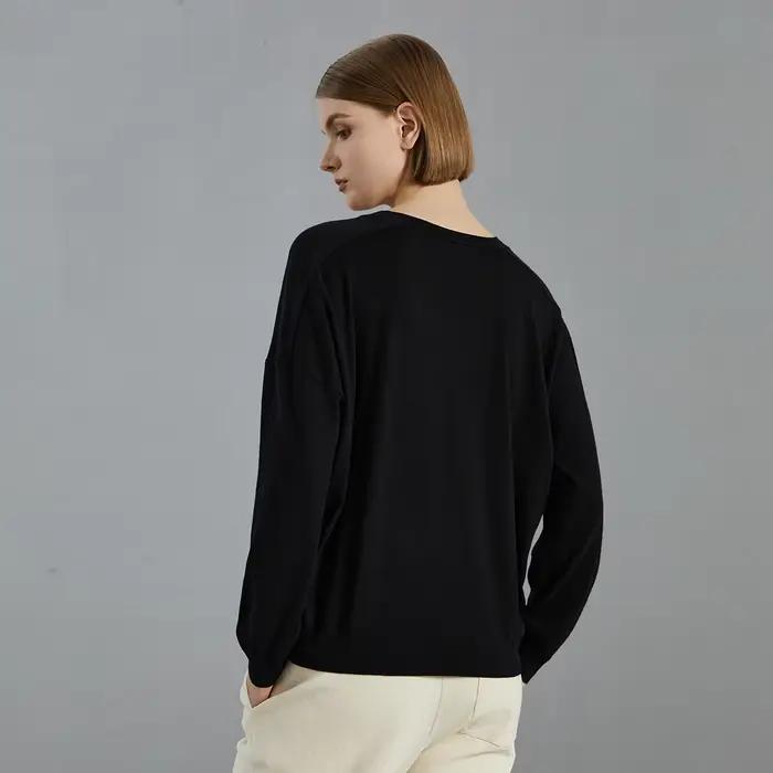 Pull en tricot fin pour femme
