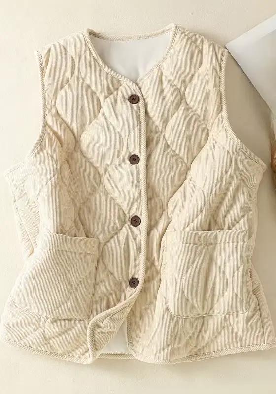 Veste gilet rétro pour femmes