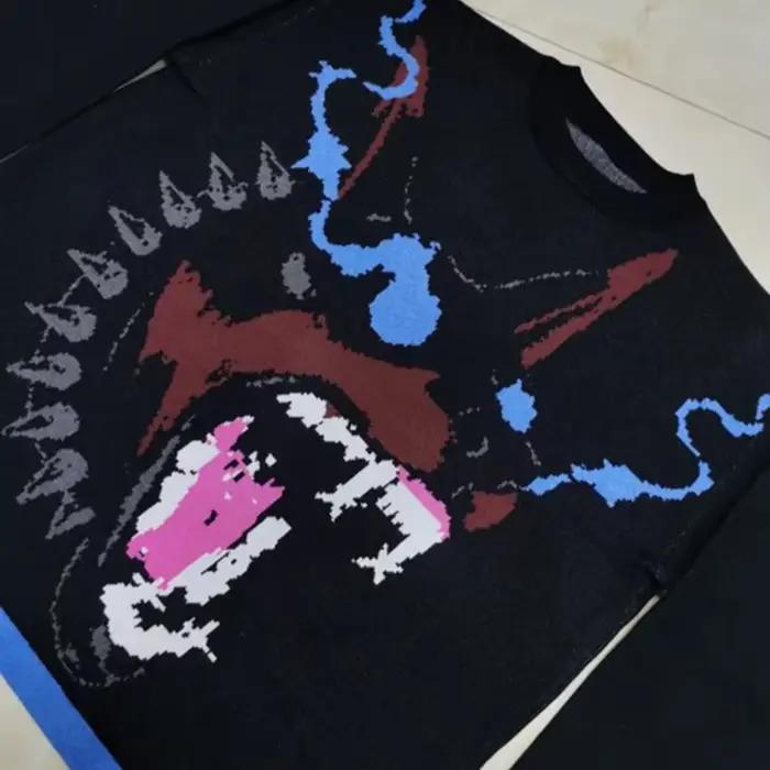 2024 Automne/Hiver Nouveau Chaud Pull Anime Tricoté