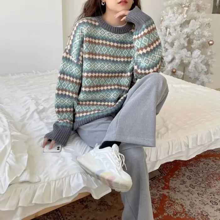Pull Jacquard pour femme