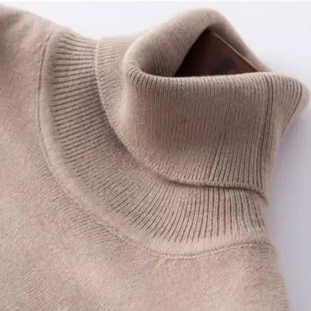 Pull en cachemire à col roulé pour Femme