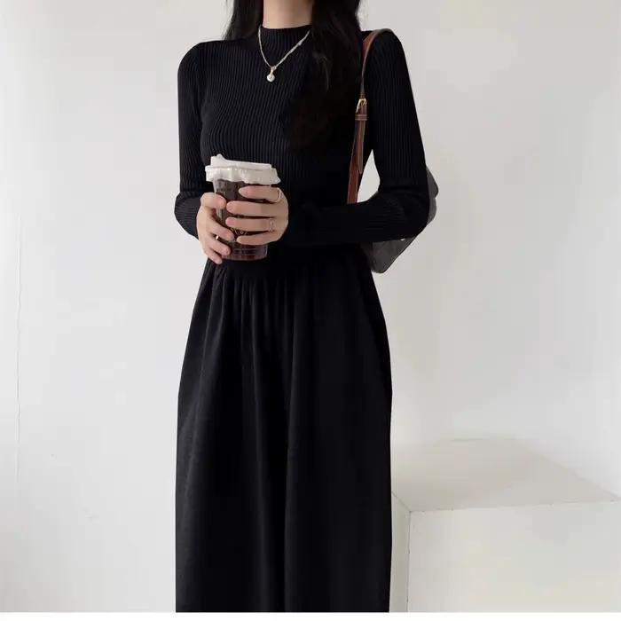 Robe tricotée française 2025