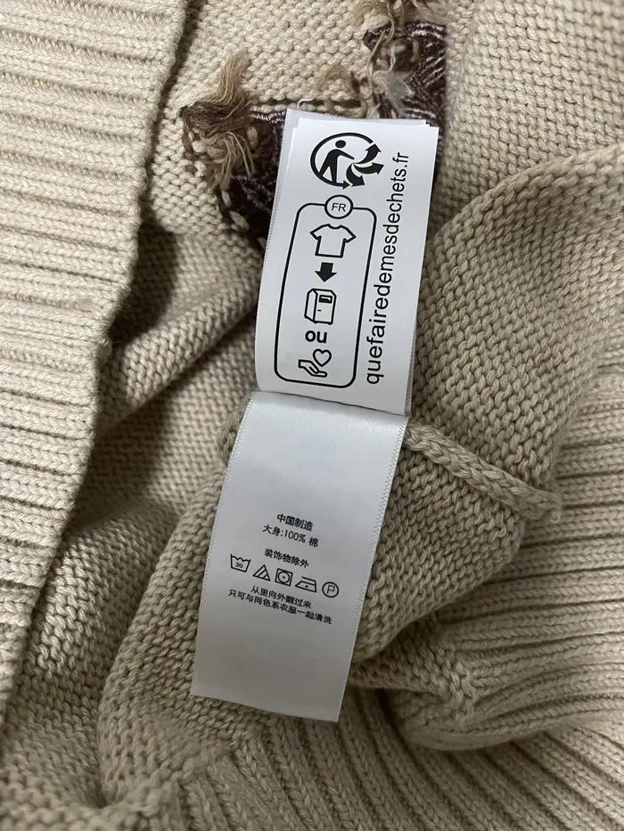 Pull coton ample avec motif ours de dessin animé pour femme, style bureau, automne et hiver, nouvelle collection 2025, idéal pour les fêtes et les occasions spéciales