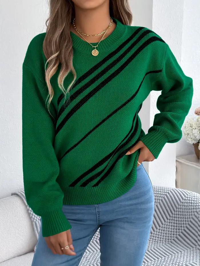 Pull à Texture sergé pour femmes