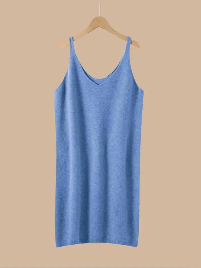 Robe pull en laine pour femme