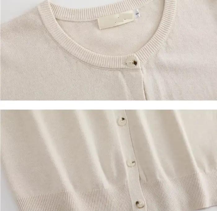 Cardigan en cachemire léger femme élégant chaud pour hiver travail affaires mélange coton décontracté ocassions spéciales confortable à offrir pour femme usages multiples styles divers