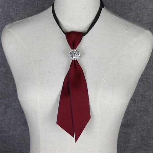 Mode coréenne nouveau col papillon britannique rétro cravates chemise noeud papillon pour les femmes