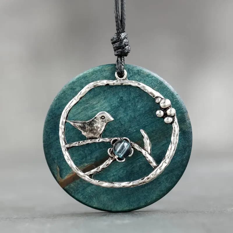 Grand Collier rond Long avec pendentif pour femme, chaîne de chandail, accessoires de Costume, bijou