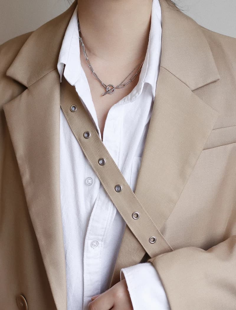 Collier ras du cou Double couche en or, minimaliste, Punk, chaîne, clavicule, décoration sur le cou,