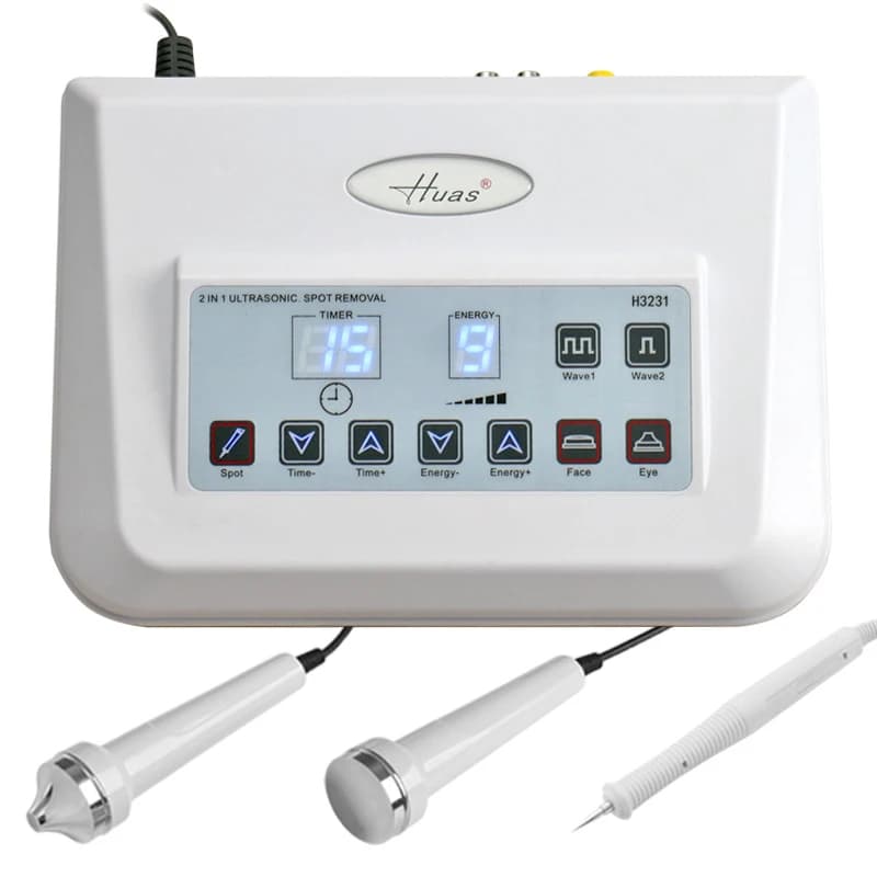Appareil facial ultrasonique 3 en 1, élimination des tatouages, des tags, des verrues, des grains de
