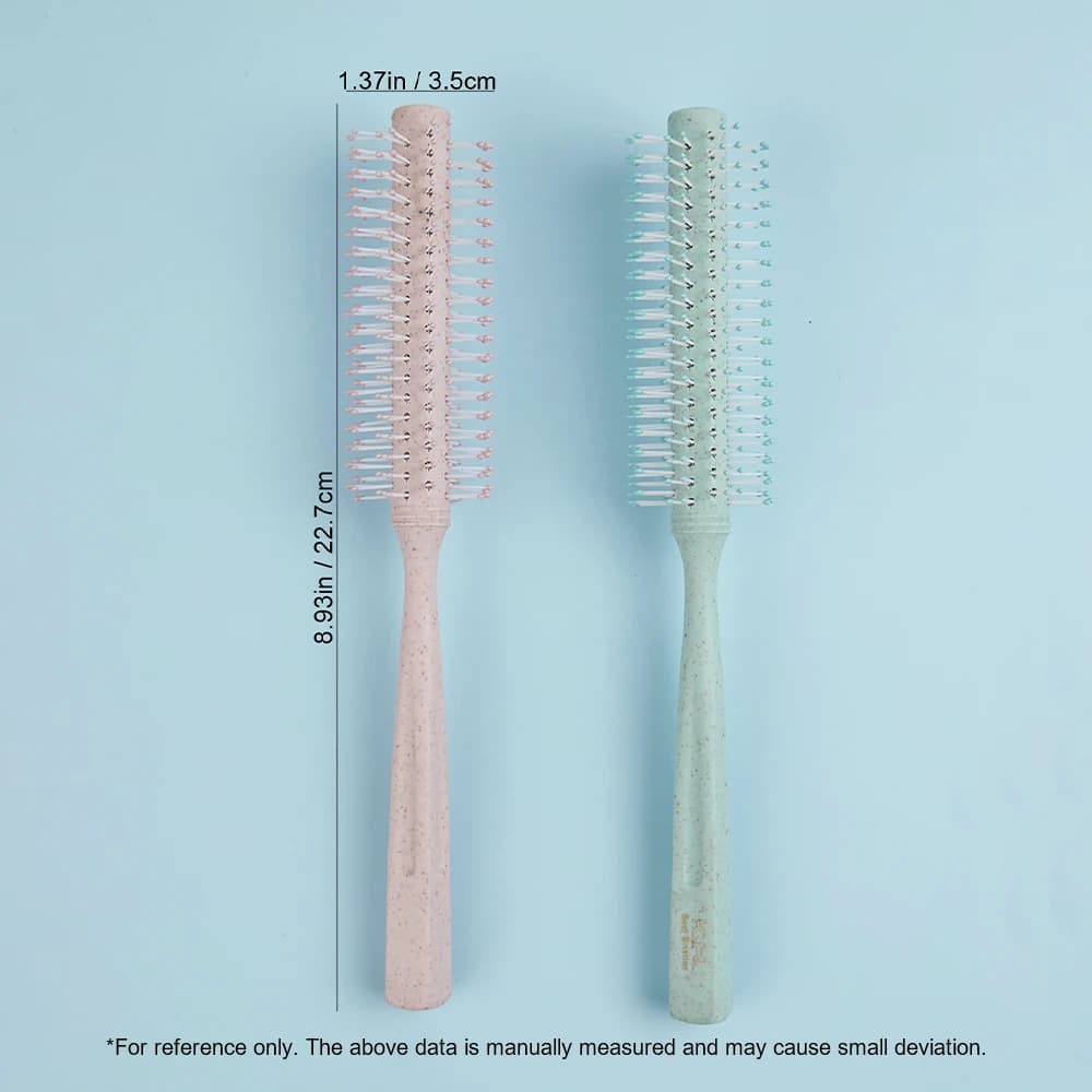 Brosse Ronde à Rouler et à Friser pour Cheveux, Peigne Anti-Lege pour Énergie, Support Sec, Outil de