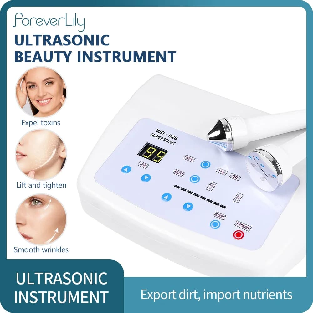 Ultrasons femmes soins de la peau blanchiment élimination des taches de rousseur haute fréquence lev