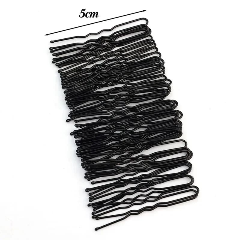 Pinces à cheveux ondulées en forme de U 5/6/7cm, Barrette pour Salon de coiffure, épingles à cheveux