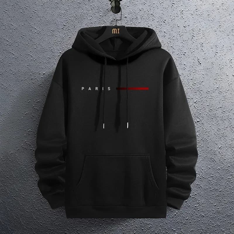 Sweat-shirts à capuche pour hommes, style mode parisienne, toutes saisons, décontractés, sportifs, c