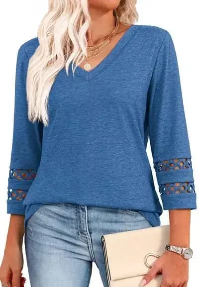 Nouveau pull décontracté en maille unie pour femme, style européen et américain, col en V ample, man