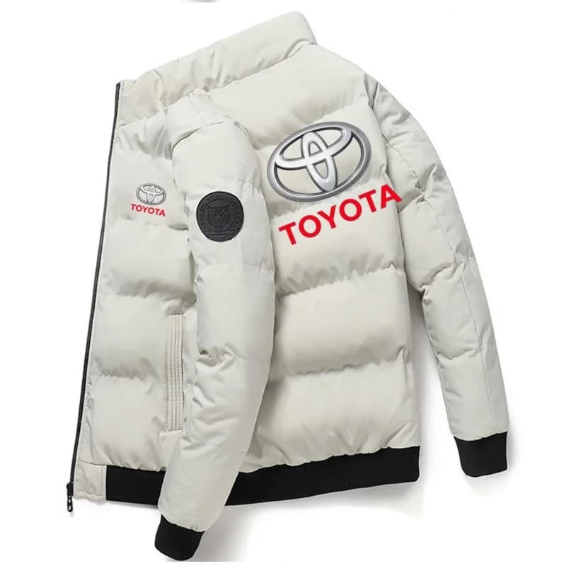 Veste en coton de haute qualité avec logo Toyota GR Racing, col montant, pour l'hiver, chaude, pour 