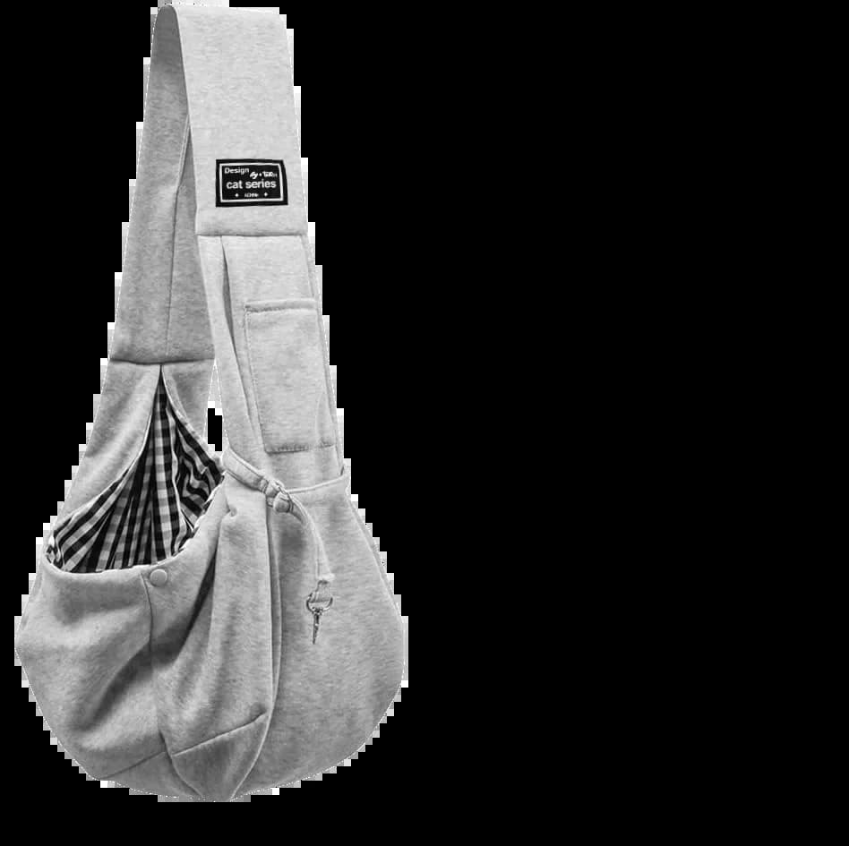 Écharpe de transport pour chien – Porte-chien mains libres pour petits chiens et chats, poche de tra