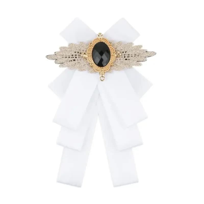 Noeud papillon solide, magnifique, vintage, chic, élégant, bijou, collier, cravate, colliers ajustab