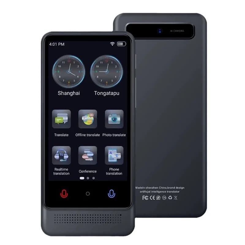Traducteur vocal intelligent portable M12, 137 langues, discours en temps réel, coule, hors ligne, t