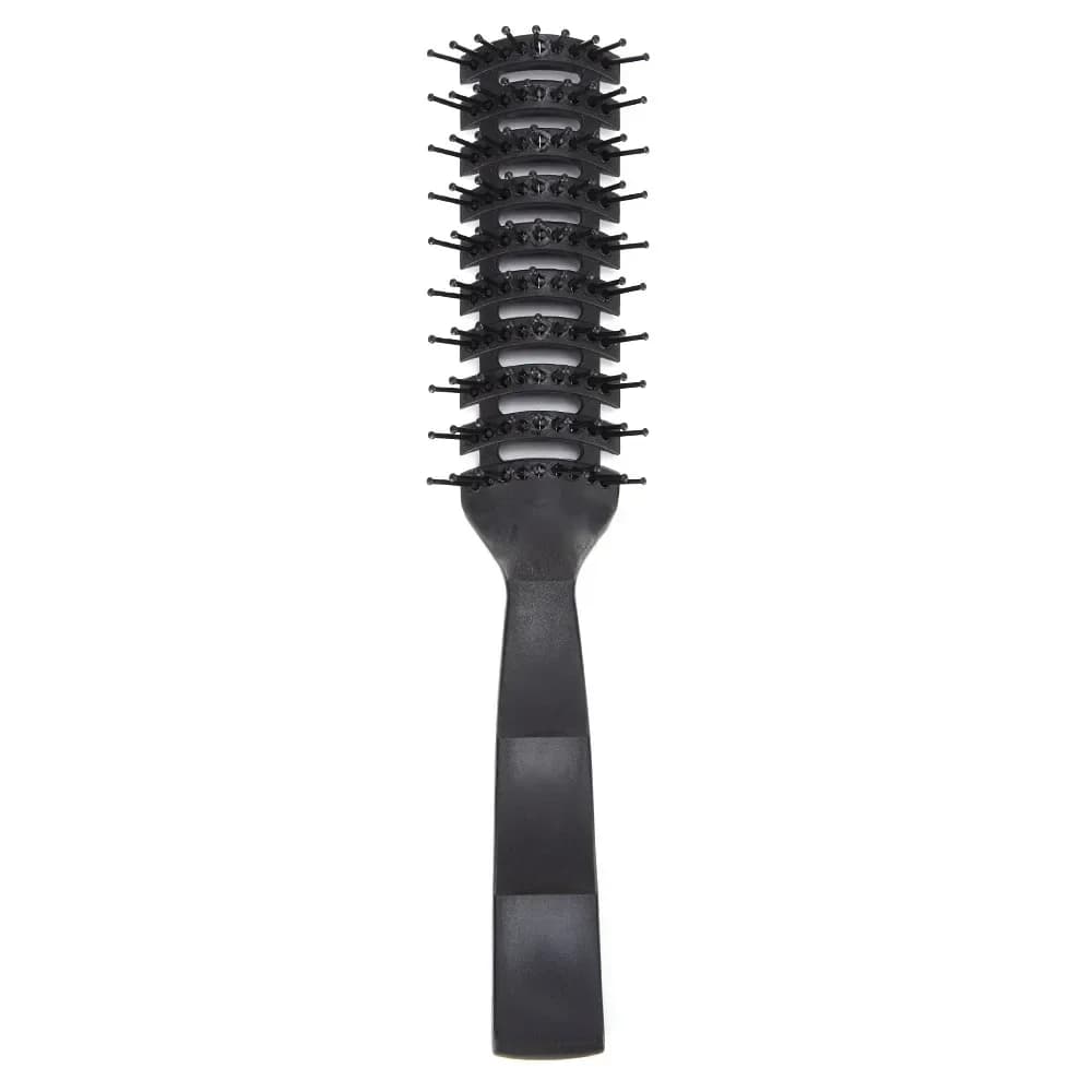 Peigne professionnel pour hommes, Massage de coiffure, brosse à cheveux bouclée, peignes antistatiqu