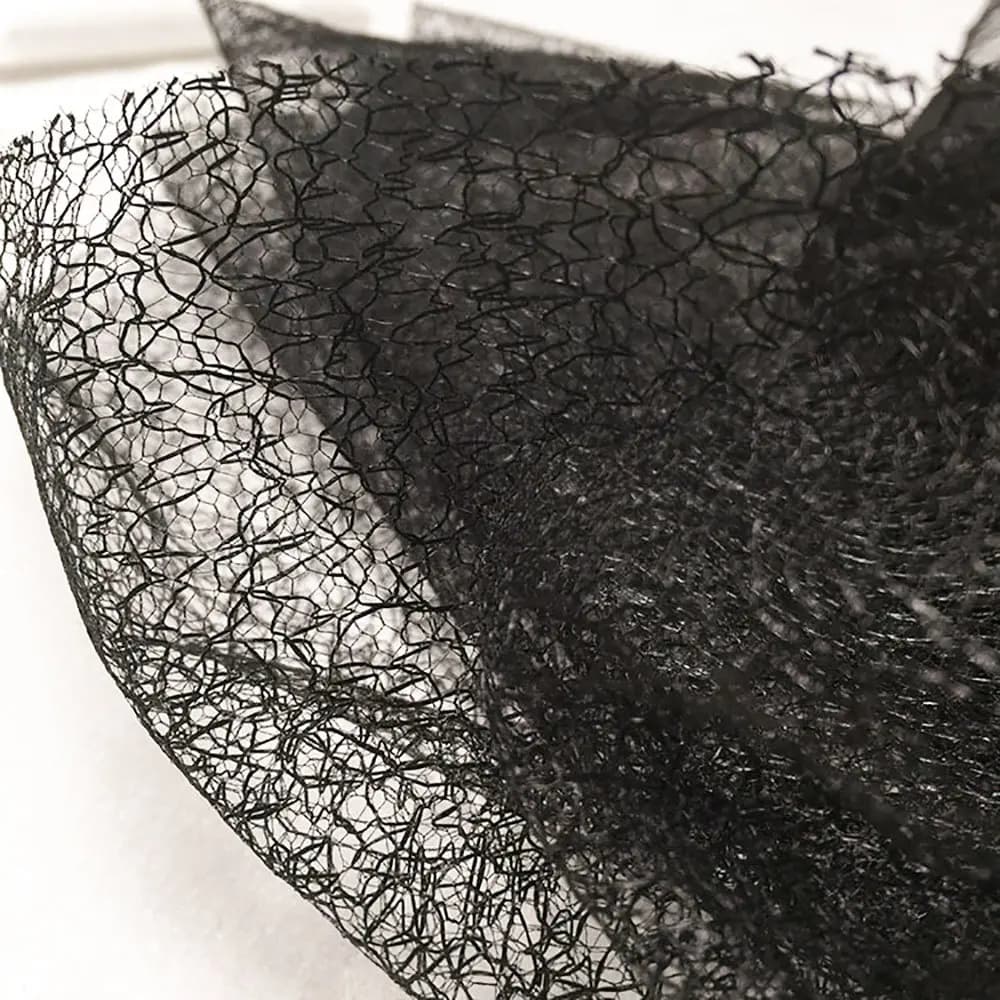 Filet de Tulle en maille, maille en dentelle ajourée, tissu doré et argenté, gaze de Tulle, artisana