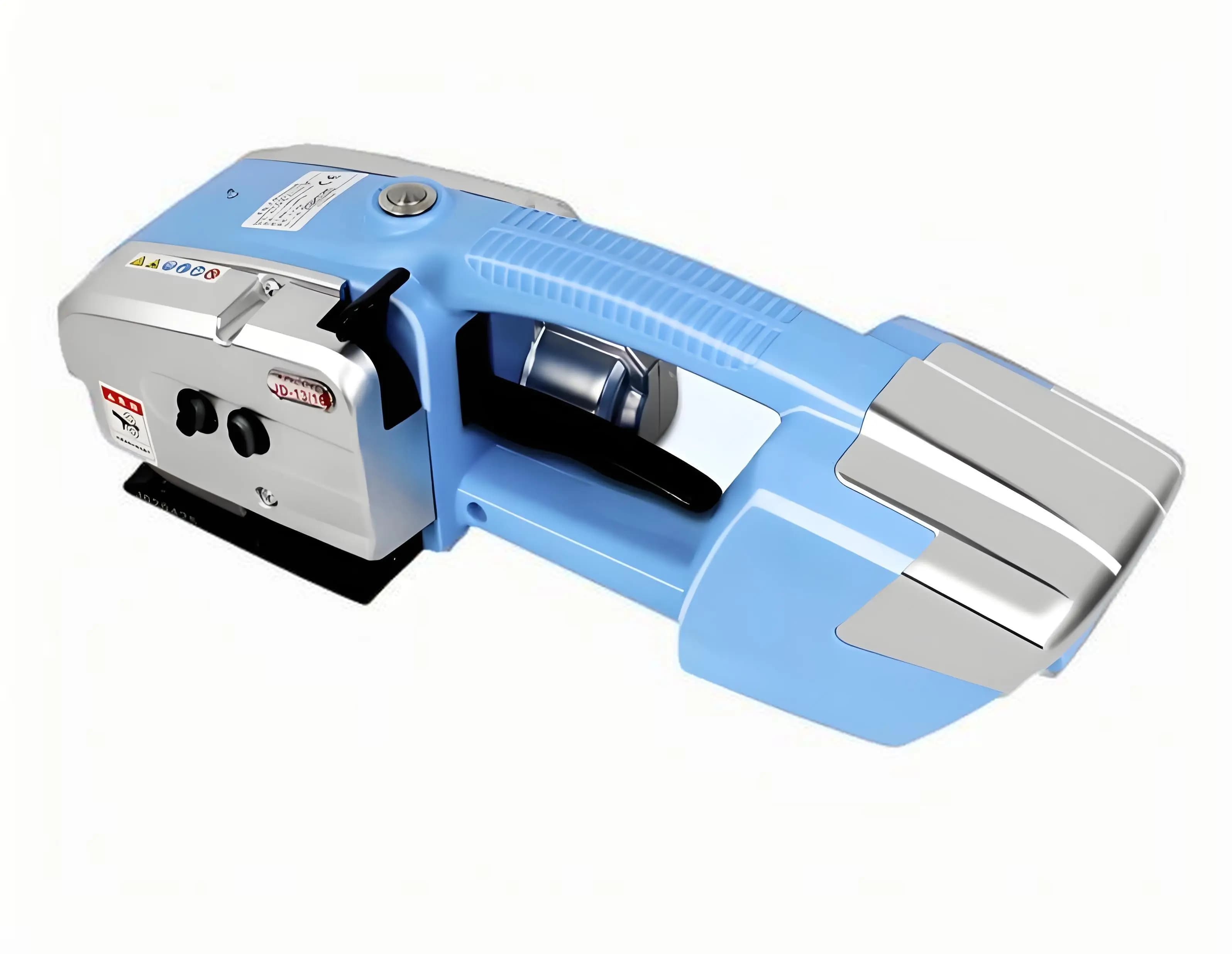 Machine d'emballage semi-automatique portative électrique pour sangles PP/PET, cartons en plastique,