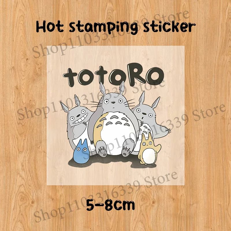 T-shirt Totoro pour enfants, en coton, à manches courtes, pour filles et garçons, t-shirt à col rond