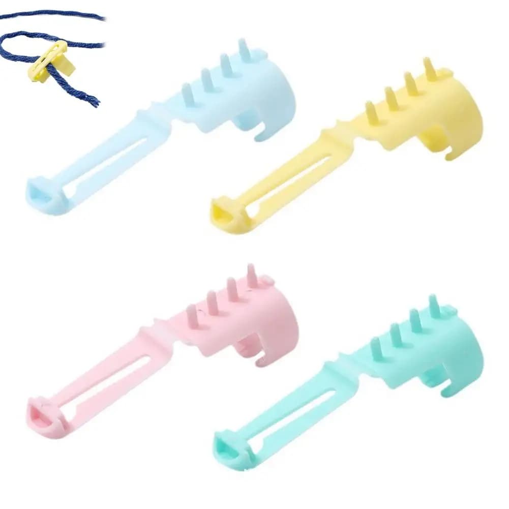 Anneau guide pour fil à crocheter, protège-doigts pour tricoter pour débutants, accessoires artisana