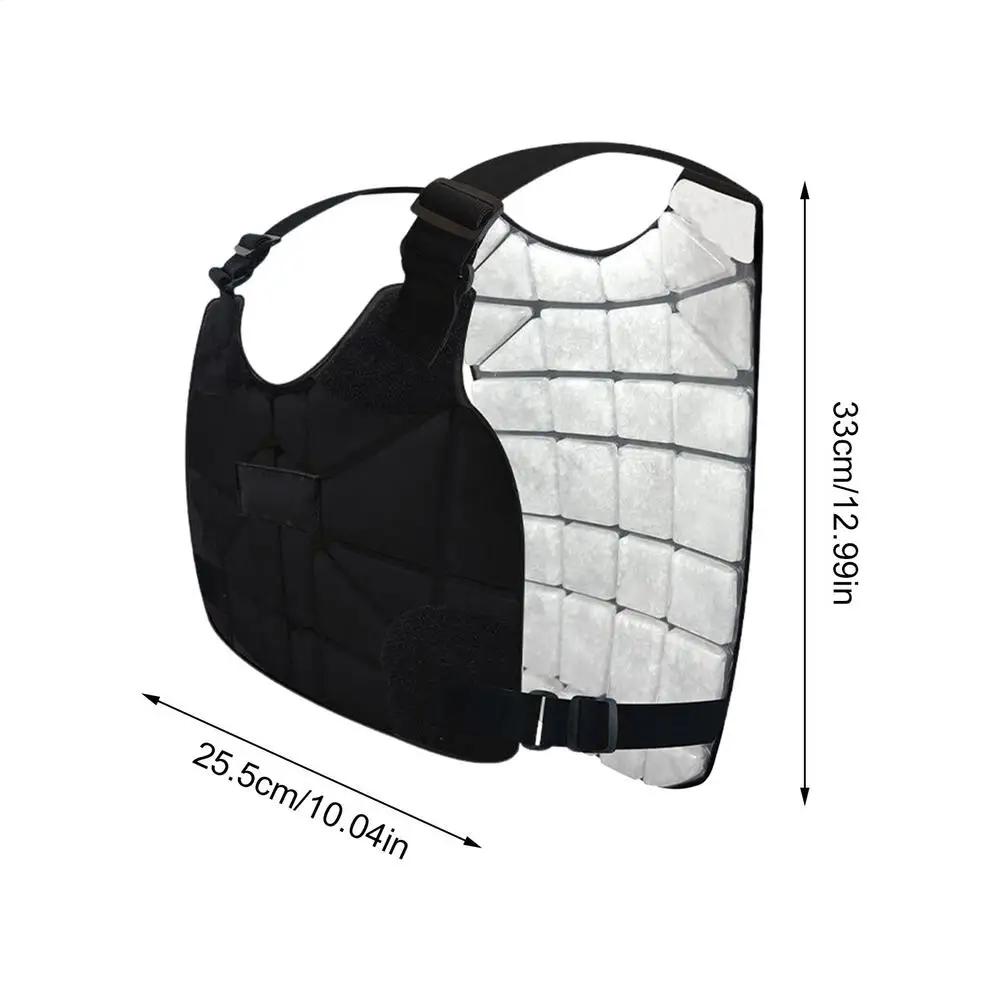 Gilet rafraîchissant pour hommes, vêtement sans manches, gilet de refroidissement pour travaux de co