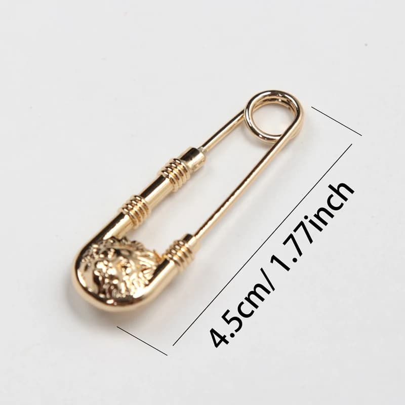 Nouveau Style rétro broche broche mode bricolage épingles de sûreté femmes taille fermeture artefact
