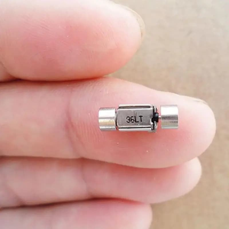 Moteur de Vibration de précision à Double tête vibrante, Micro Rotor de 3x4 x MM, DC 1.5-3V, diamètr