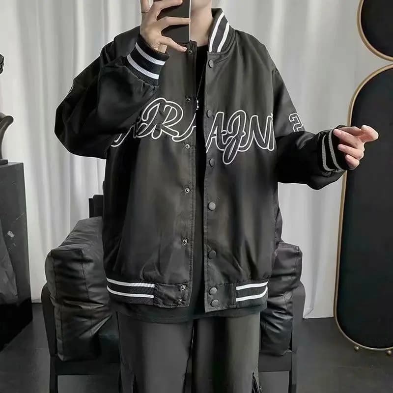 Veste en jean décontractée de style américain pour adolescents, mode printemps-automne, vêtement de 