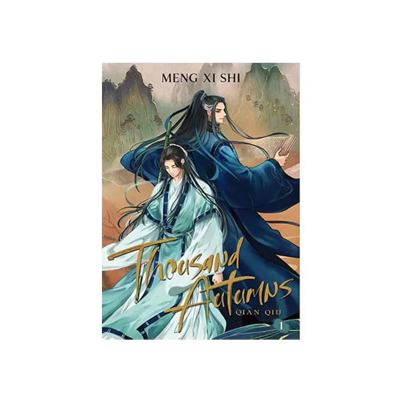 Volume 1-3 roman de bande dessinée anglaise mille automne-Qian Qiu-Meng Xi Shi chinois BL Manhwa liv