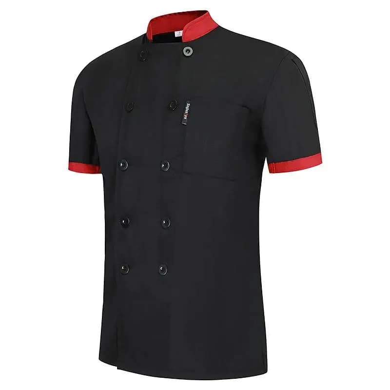 Ens hef hirt, manches courtes, ook estaurant itchen tand ollar ook ervice lothes