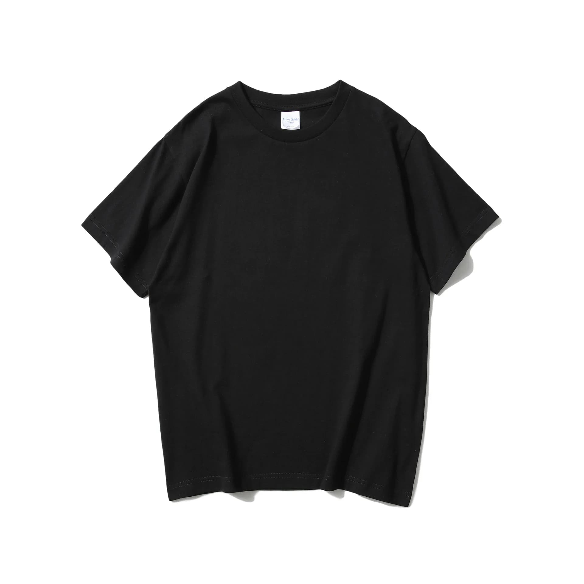 LOGO gratuit poids lourd 240gsm épaule goutte conception personnalisée 100% coton T-Shirt décontract