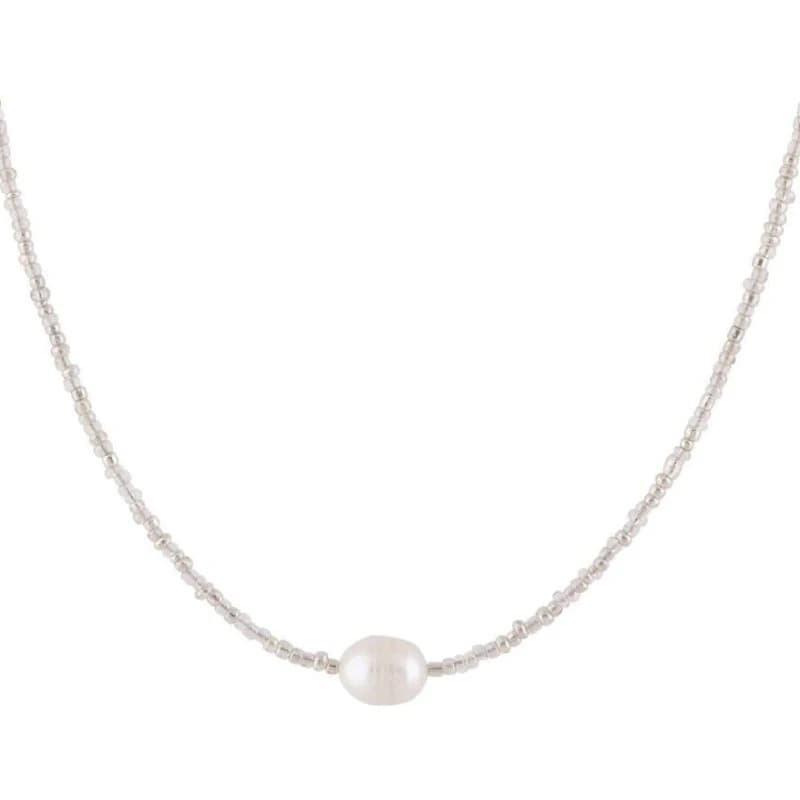 1/3 pièces artistique rétro perles d'eau douce collier de perles pendentif de perle à la main bohème
