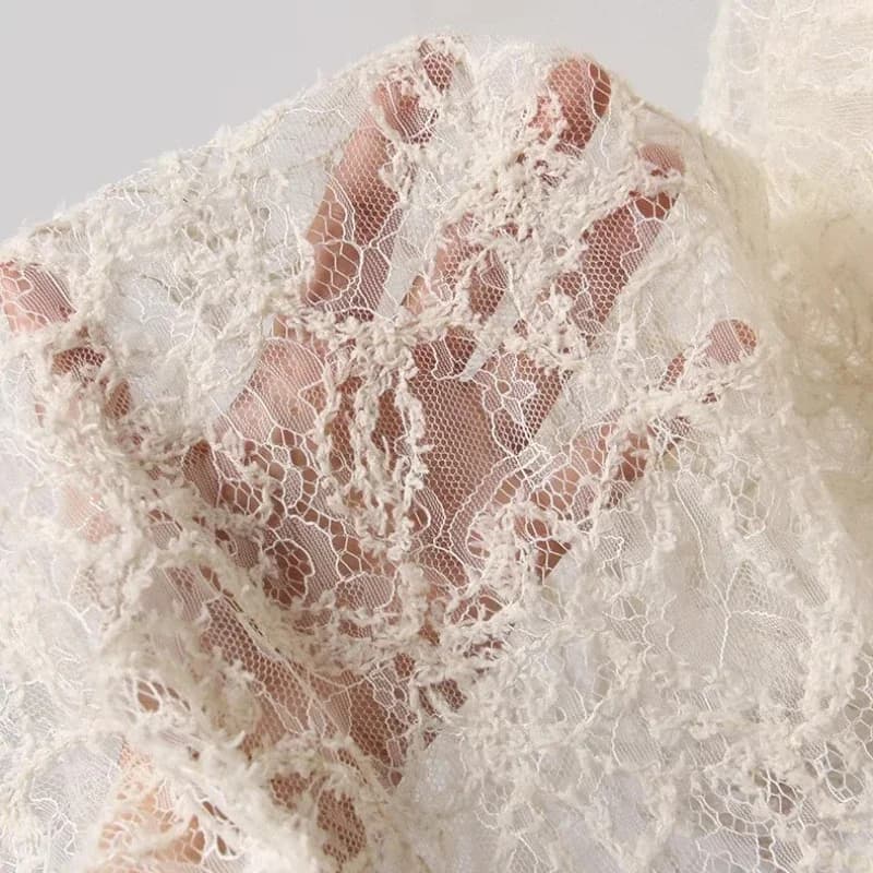 Tissu brodé en maille 3D au mètre, tissu de créateur créatif, mode