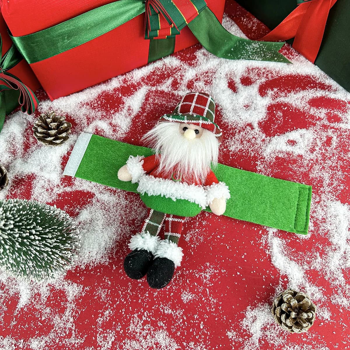 Crochets de rideau bonhomme de neige, décorations de Noël, ornements de vitrine, fournitures pour hô