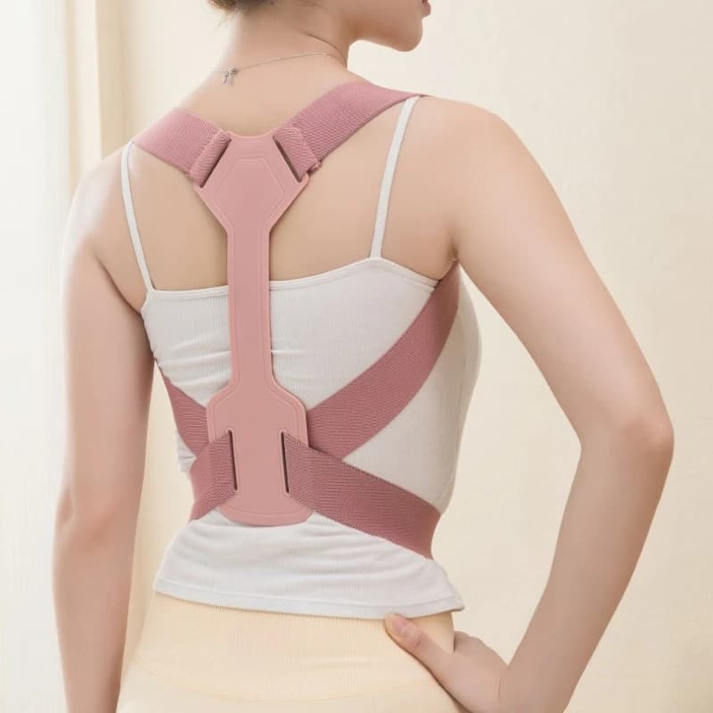 Ceinture correctrice de Posture, sangles amovibles invisibles et respirantes réglables pour le souti