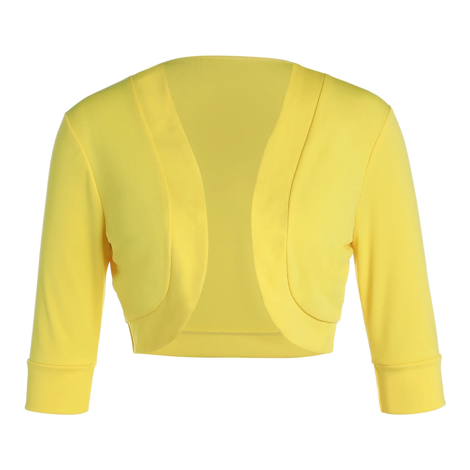 Cardigan manches sept-quarts col en v pour femme, tissu document solide, doux, mode printemps automn