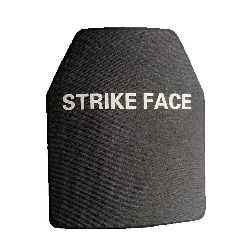 Plaque balistique UHMWPE de niveau III, insert de gilet tactique de coupe SAPI, plaque pare-balles e