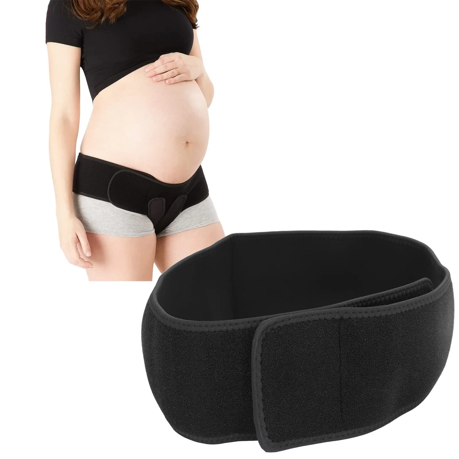 Ceinture de soutien pelvien professionnelle, élingue en V élastique, ceinture de soutien utérin pour