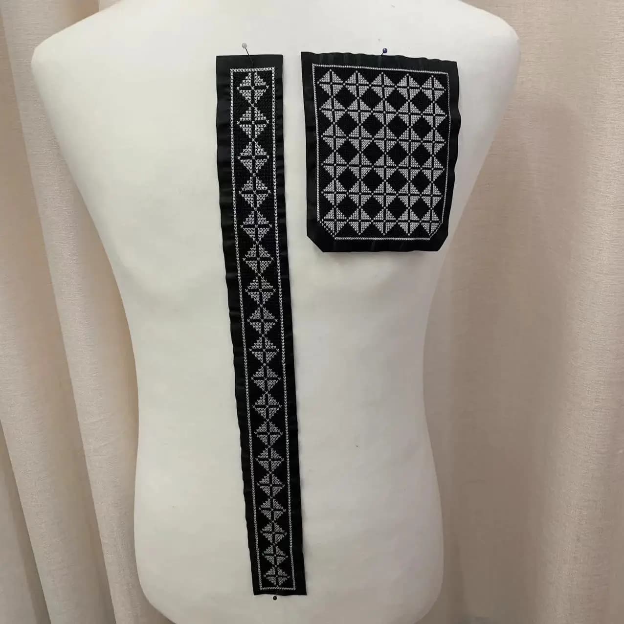 Robe à coudre, col africain, accessoires pour vêtements, bricolage, 1 pièce