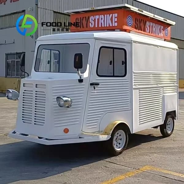 Camions alimentaires mobiles à prix d'usine, vente directe d'usine, pour vendre de crème glacée, hot