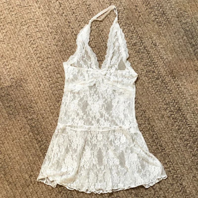 Débardeur sexy pour femme, style Y2K, en dentelle, sans manches, dos nu, tendance squelette, décontr