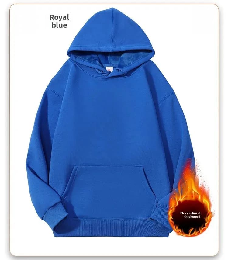 Sweat-shirt à capuche décontracté et sportif, coupe ample unisexe, veste tendance style urbain, en p