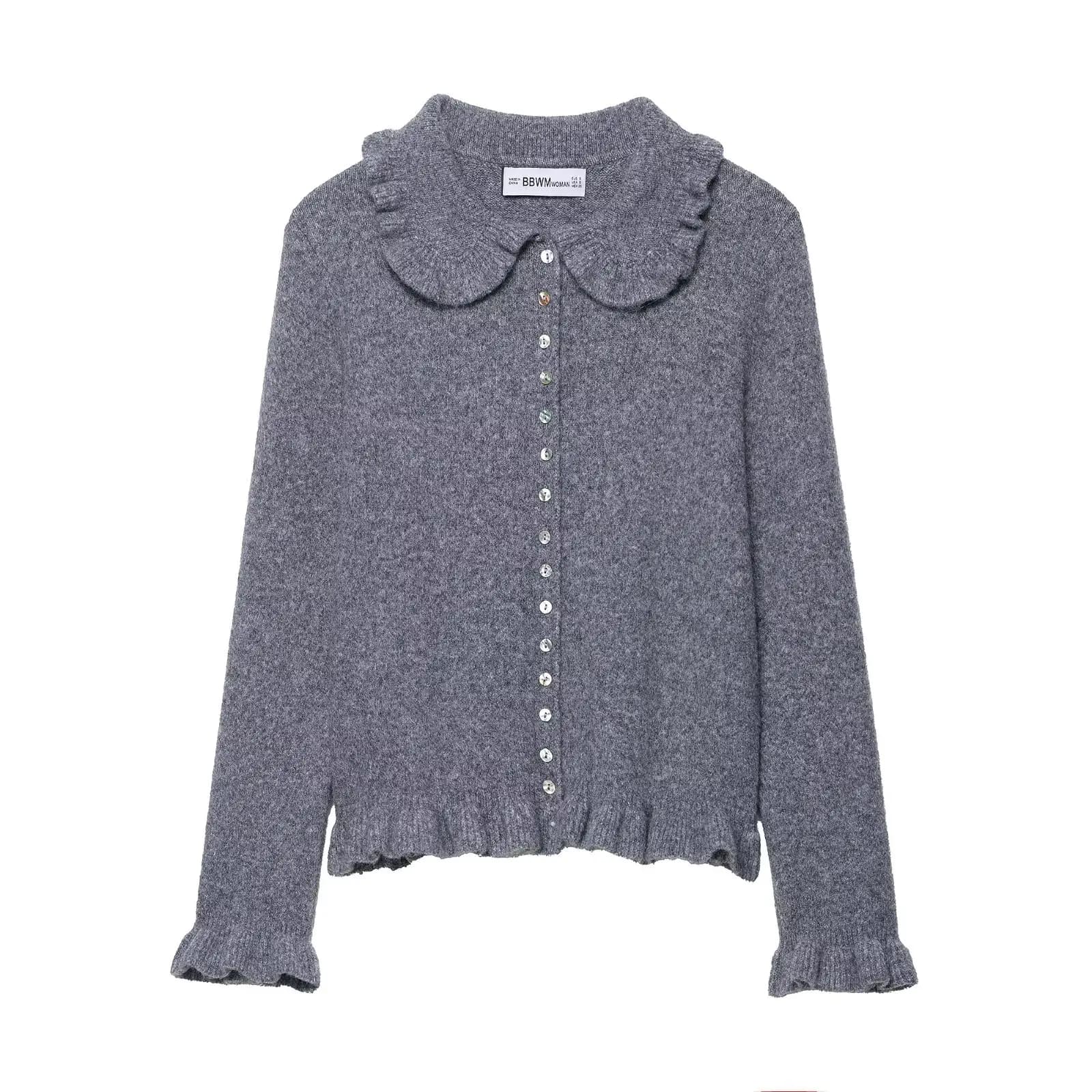CharmChant Cardigan superposé pour femmes chandails confortables tricots haut femme à manches longue