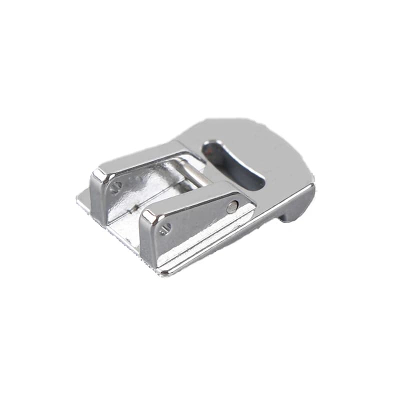 Machine à coudre argent ourlet roulé curling pied-de-biche pour Machine à coudre chanteur Janome acc