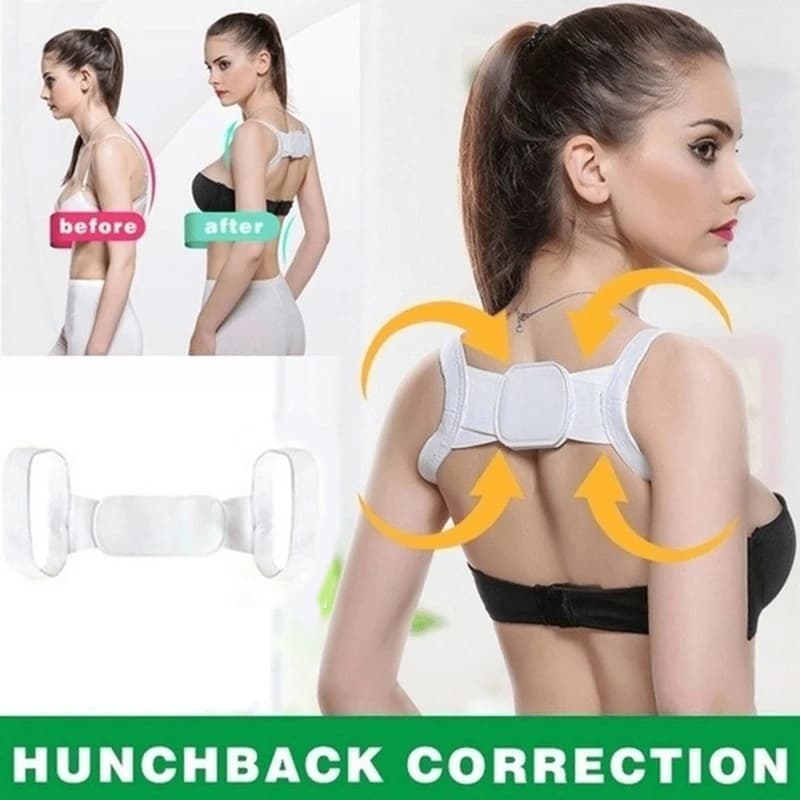 Soutien du dos Correction de Posture attelle réglable ceinture de soutien Posture du dos réglable do