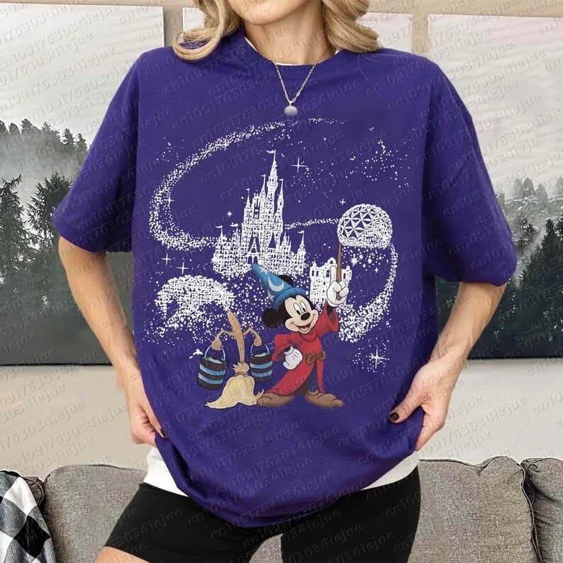 T-shirt de Noël Mickey Mouse pour femme, tee-shirt de fête de Noël, chemise « Très Joyeux Noël », ca